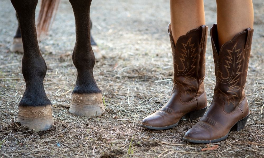 Cowboy boots can be a tricky trend to wear; the key is pairing them with  elevated pieces to make the boot appe…