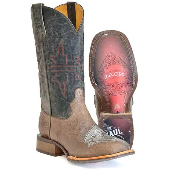 Men’s Cowboy Boots Tin Haul Brown Blackjack 14-020-0077-0500