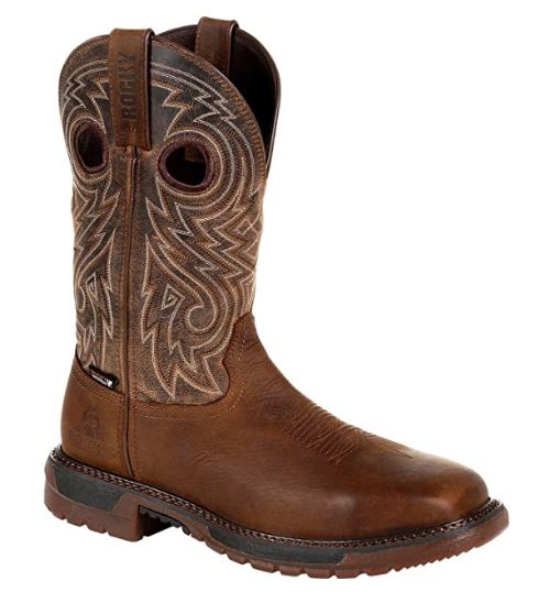 ROCKY RUGGED TRAIL STEEL TOE WATERPROOF WESTERN BOOT RKW0368 – Country ...