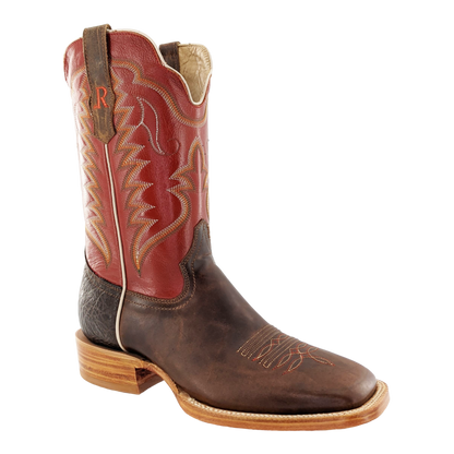 MEN'S R. WATSON RW8021-2 Arizona Tan Cowhide WESTERN BOOTS