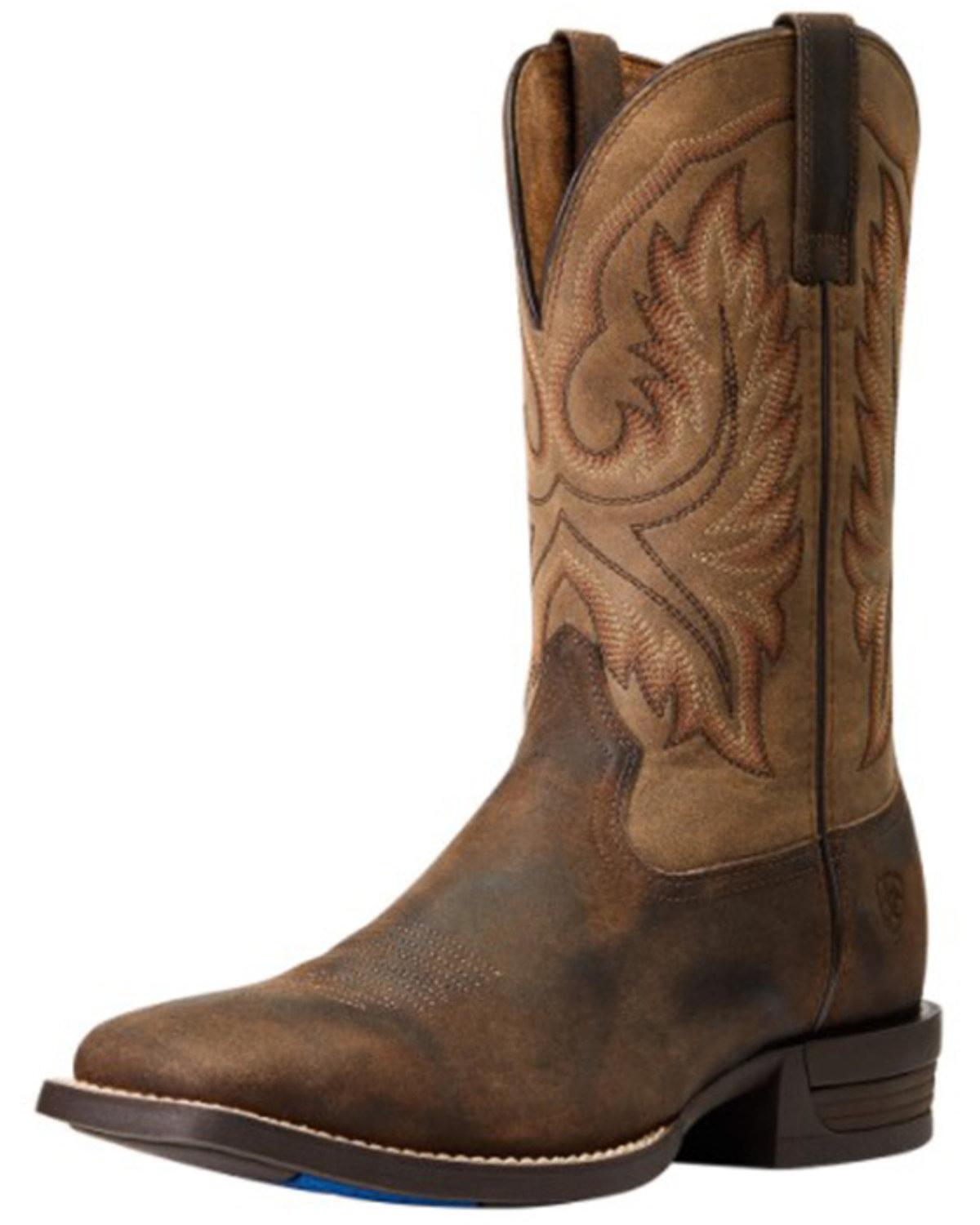 Ariat Men's Wilder Western Boot - Broad Square Toe - 10042466