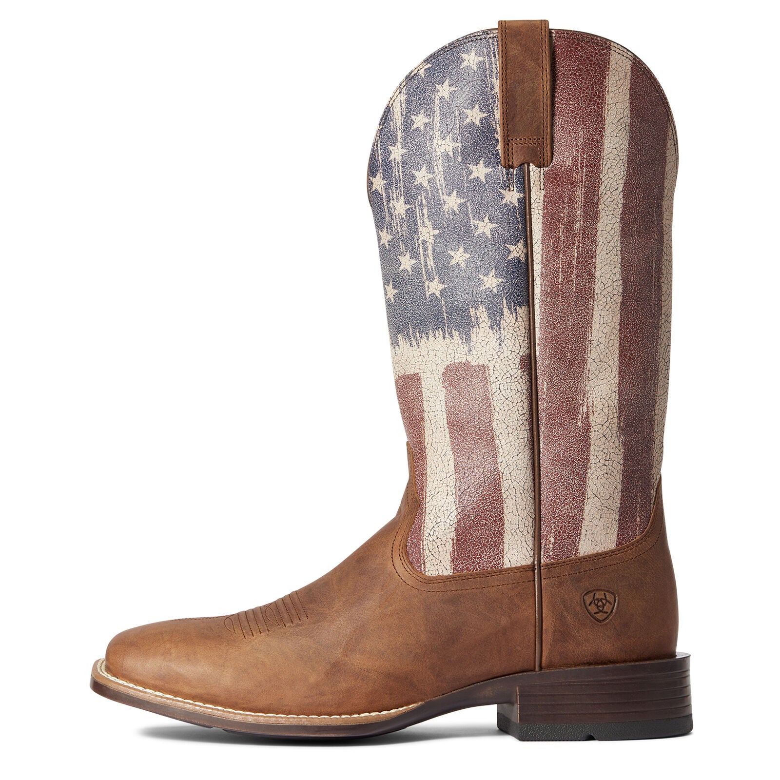 Men's Leather Cowboy Boots the Sport Patriot II by Ariat 10031444